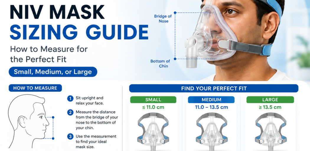 NIV Mask Sizing Guide: How to Measure for the Perfect Fit (Small, Medium, or Large)